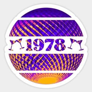 Born in 1978 Sticker